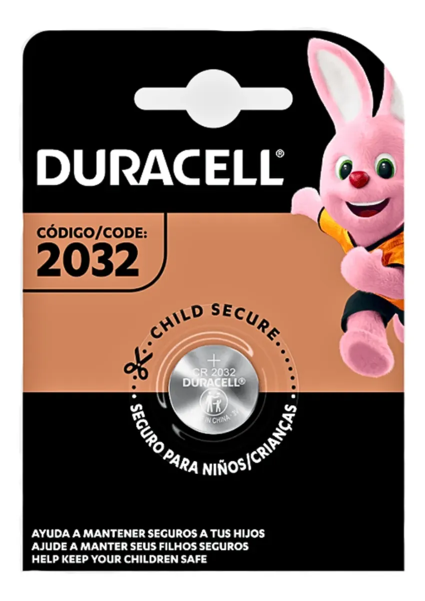 Bateria CR2032 Duracell - Unidade