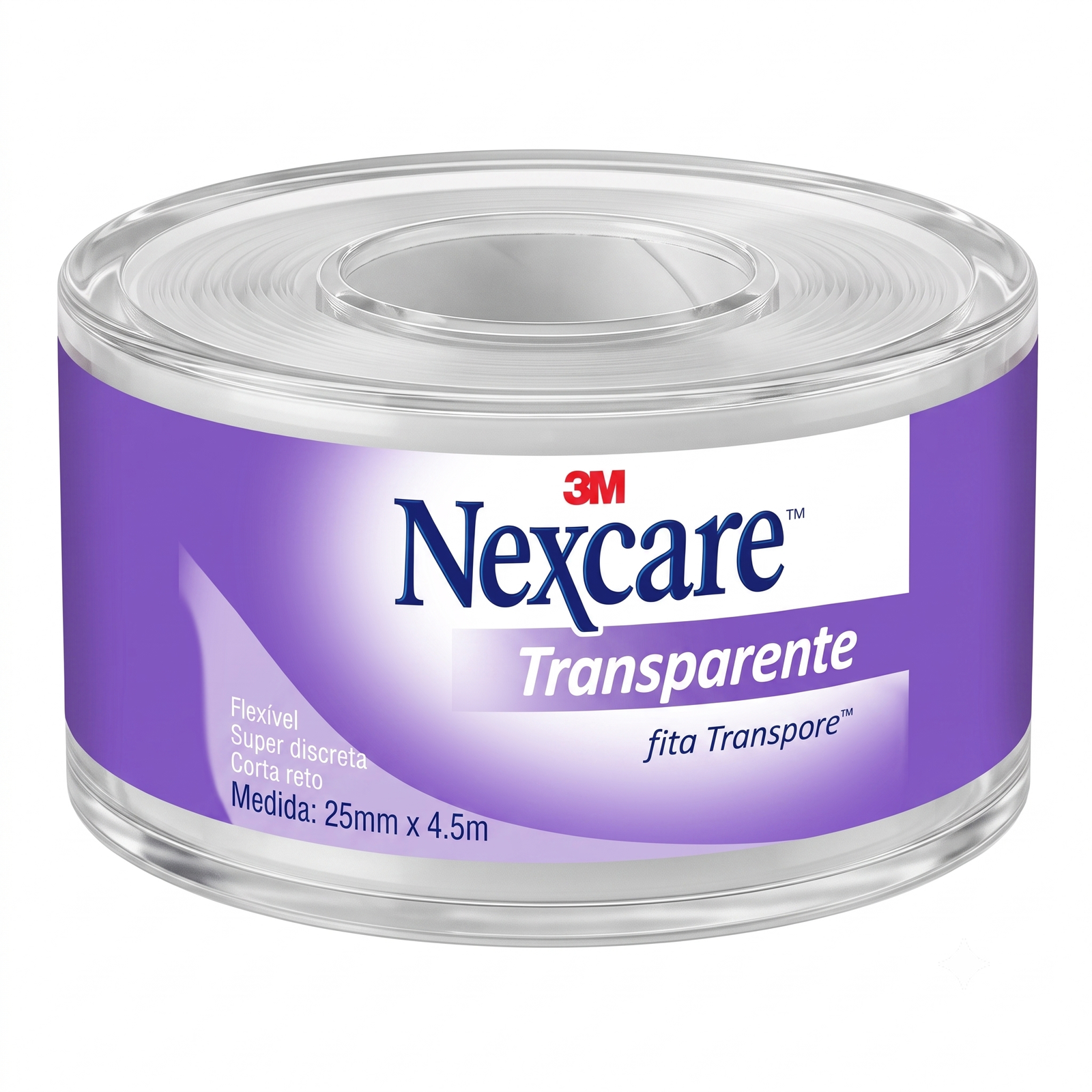 Fita Transpore 2,5mm x 4,5m 3M Nexcare