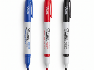 Caneta sharpie Ponta Dupla