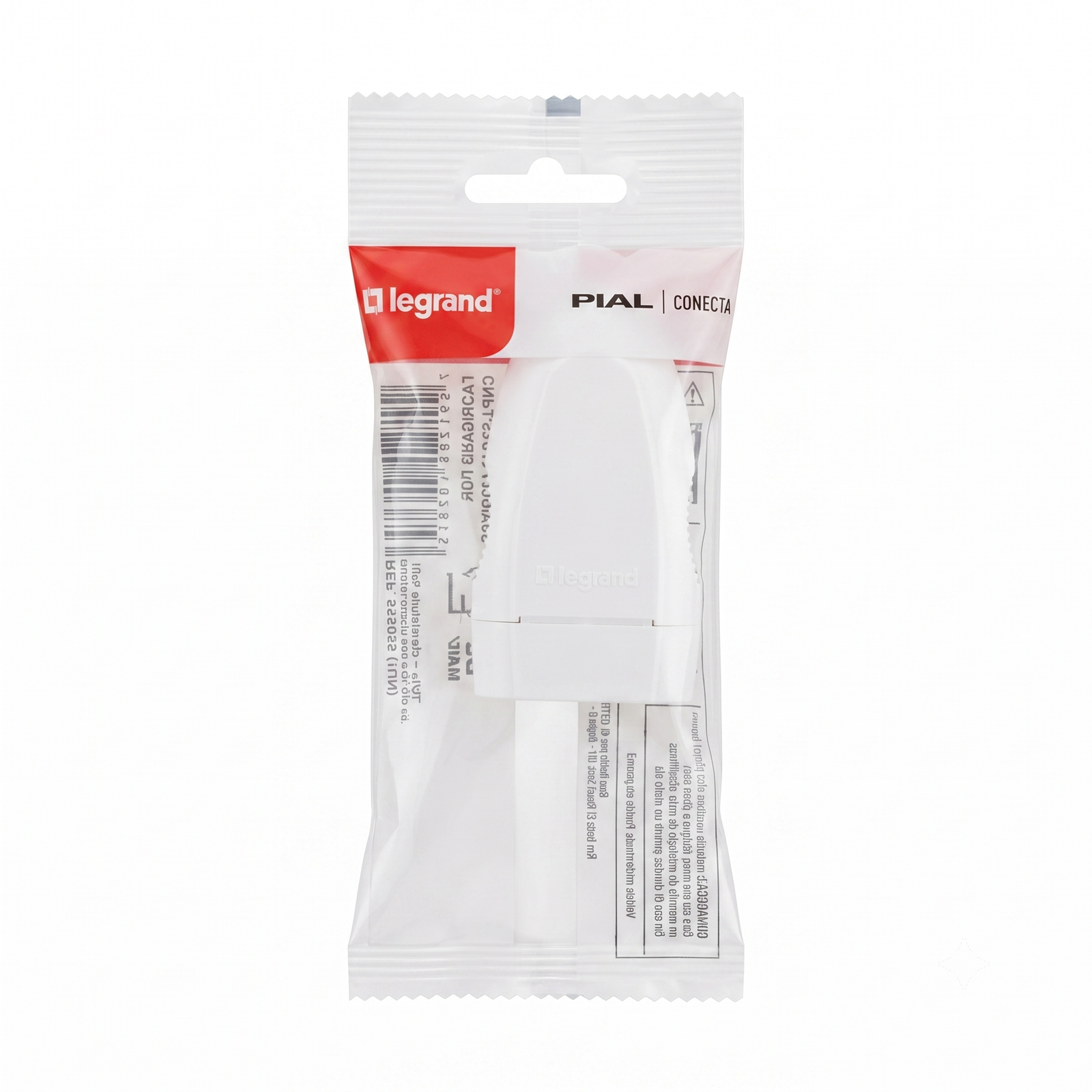 Plug Pial fêmea 3 Pinos 10A