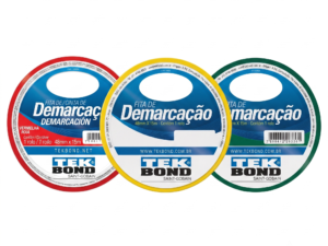 Fita de Demarcação Colorida PVC 48x15m