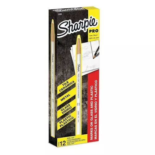 Lápis dermatografico sharpie branco