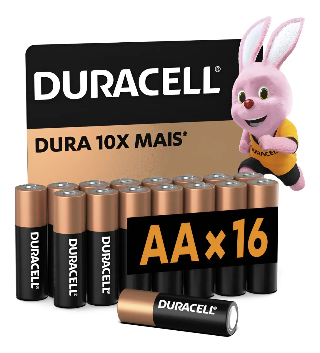 Pilhas AA Durecell - 16 unid.
