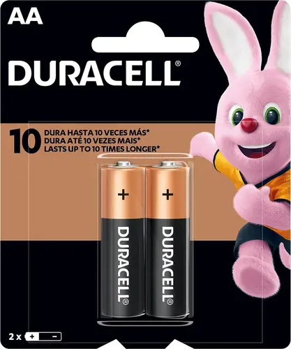 Pilhas AA Duracell- 2 unid