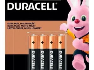 Pilhas AAA Duracell - 4 unid.