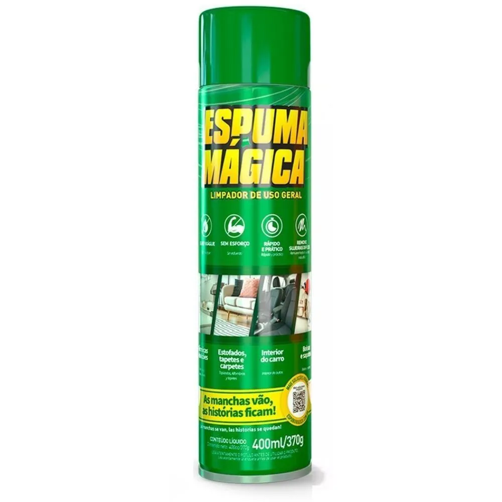 Espuma Mágica Limpador De Uso Geral 400ml