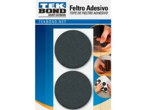 Feltro Adesivo redondo TekBond 46mm 4 unid